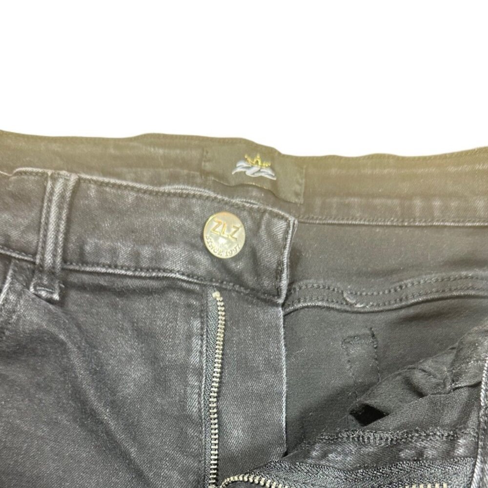 ZLZ Men’s Slim Fit Stretch Denim Shorts - Size 30W - Picture 6 of 6